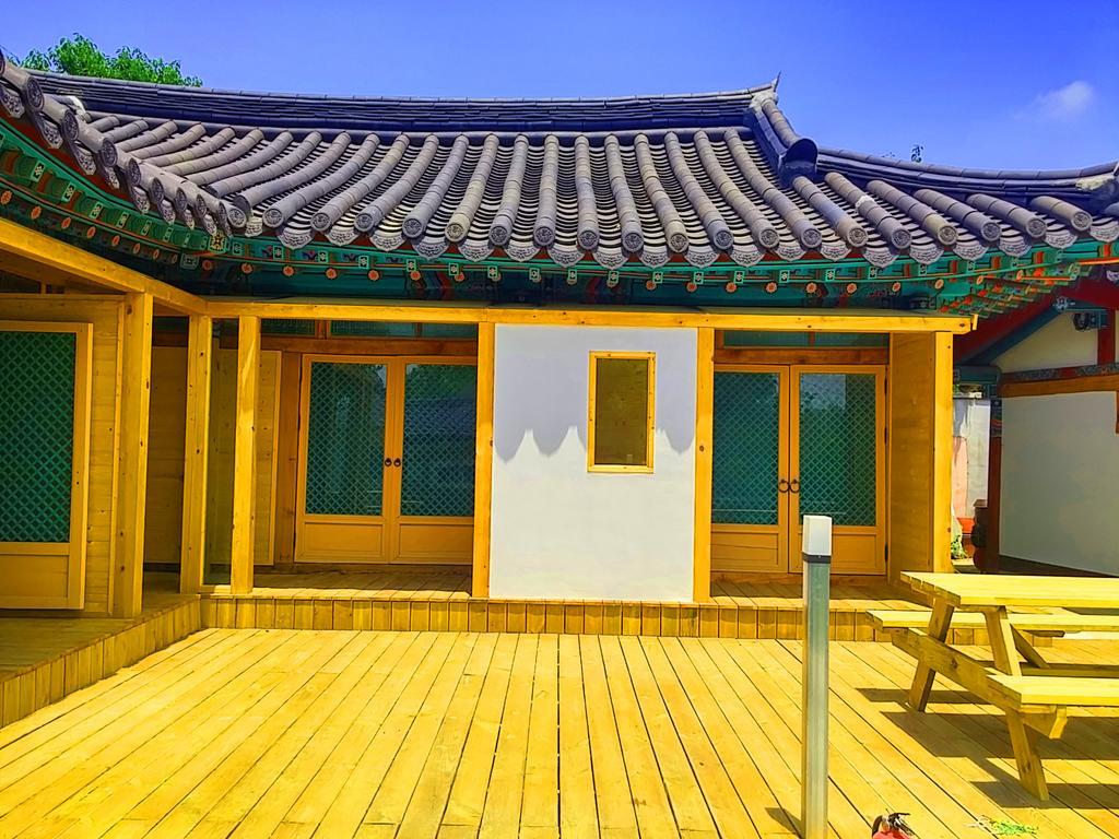 Chowoo Guesthouse คยองจู ภายนอก รูปภาพ