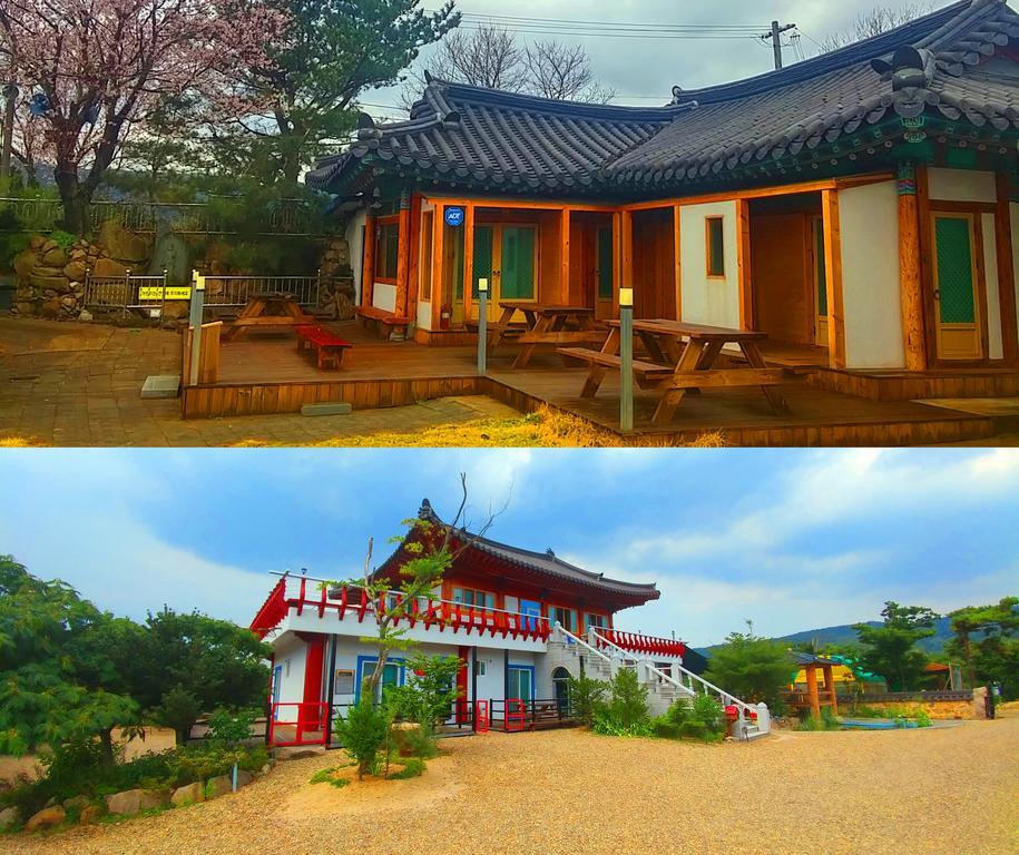 Chowoo Guesthouse คยองจู ภายนอก รูปภาพ